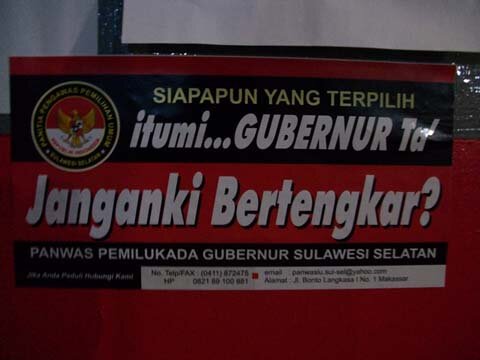 Jangan Bertengkar? (foto: Anwar Jimpe Rachman)